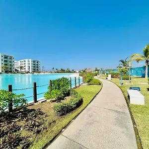 Apartamento Bluu Lagoon - Depa Enorme Alberca Mazatlán